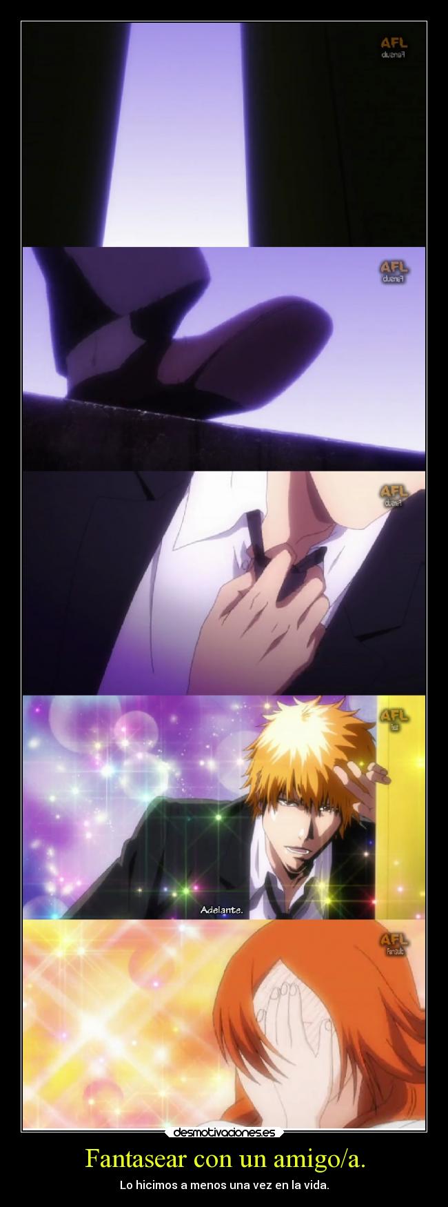 carteles anime manga otaku cosplay sexy ichigo kurosaki inue bleach elegante lindo desmotivaciones