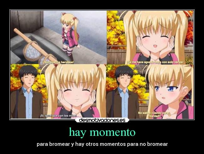 carteles anime momentos desmotivaciones