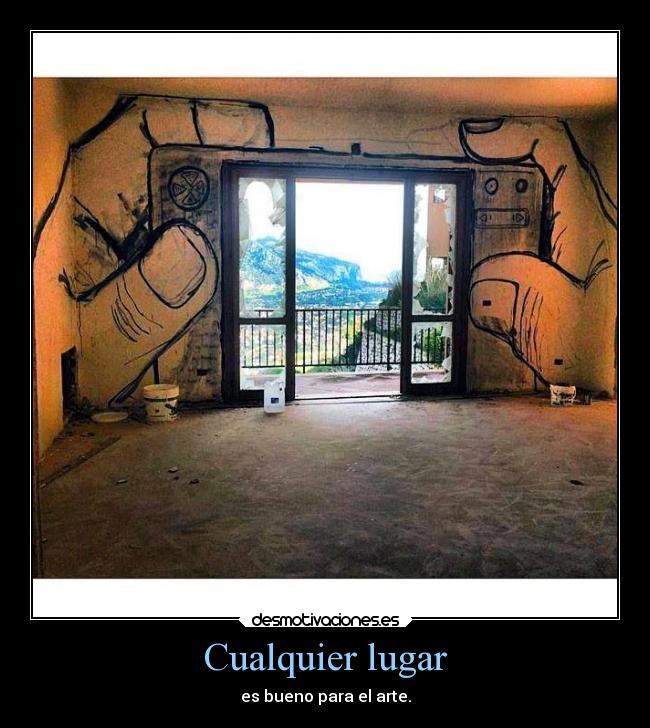 Cualquier lugar -
