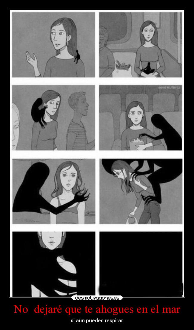 No dejaré que te ahogues en el mar -