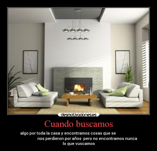 Cuando buscamos -