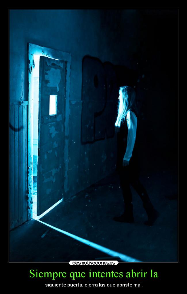 Siempre que intentes abrir la -