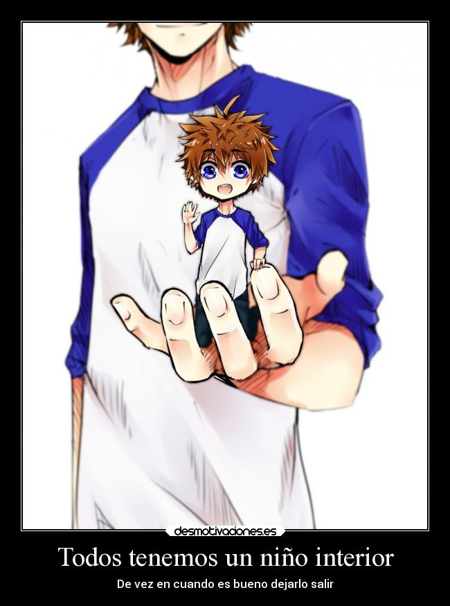 Todos tenemos un niño interior - De vez en cuando es bueno dejarlo salir