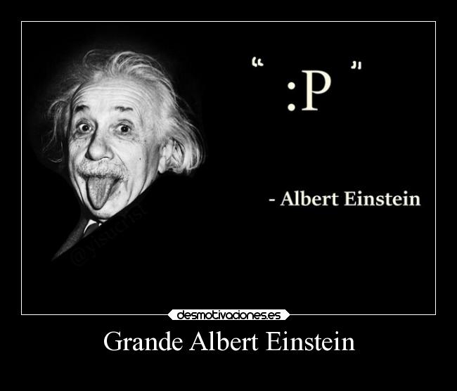 Grande Albert Einstein -