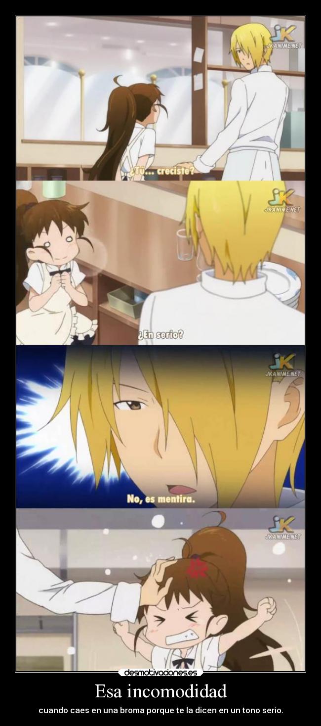 carteles chiste fail anime working incomodidad broma seriedad desmotivaciones