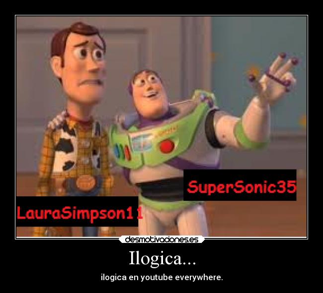 carteles chiste youtube supersonic35 thesonicx33 laurasimpson11 argxlaurasimpson loquendo visitas likes desmotivaciones