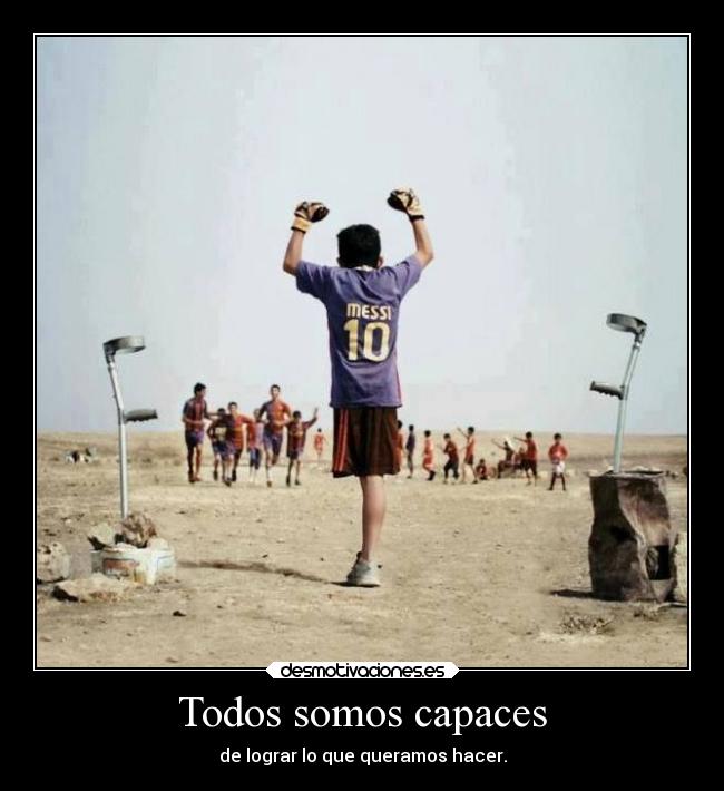 Todos somos capaces - 