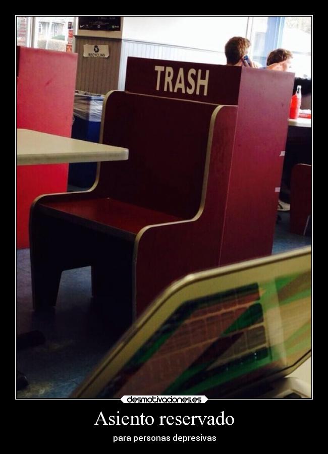 Asiento reservado - 