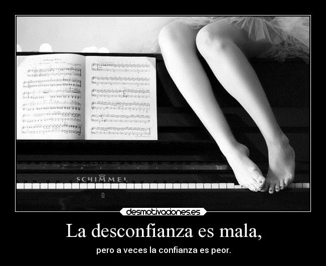 carteles confianza rodrygreen pamee clanloup clanverde devilbrigade desmoc3 desmotivaciones