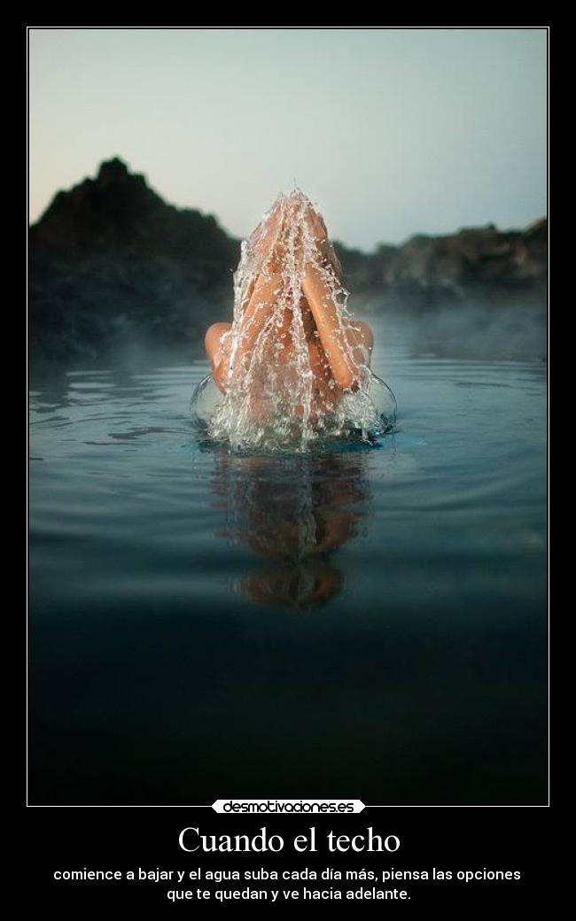 Cuando el techo -