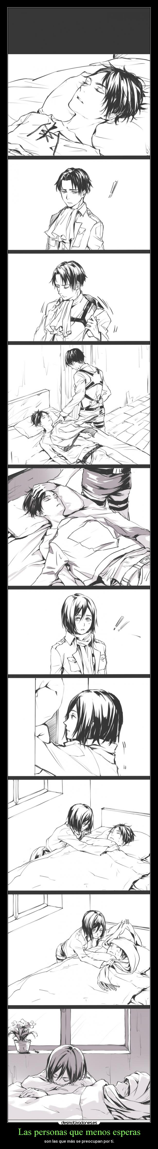 Las personas que menos esperas - 