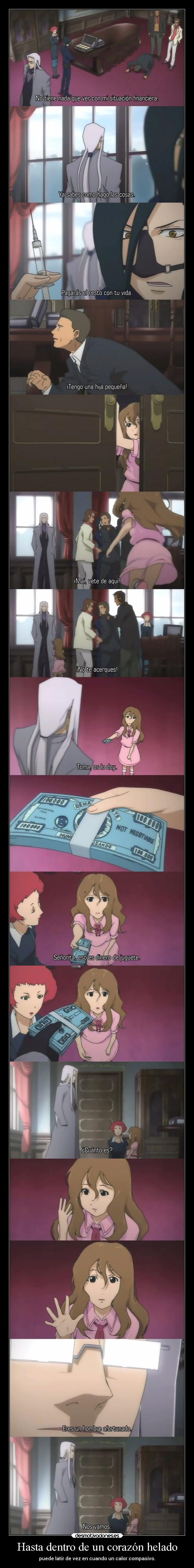 Hasta dentro de un corazón helado -