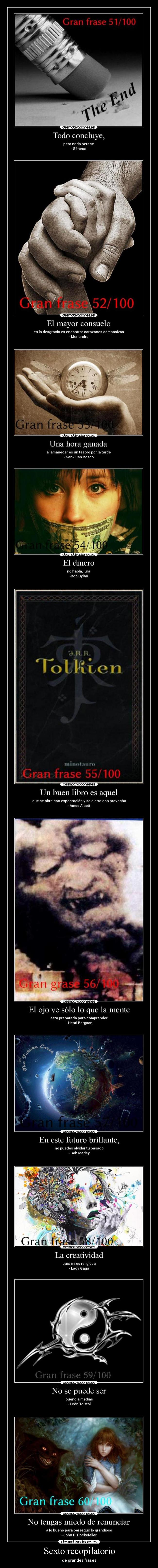 Sexto recopilatorio - de grandes frases