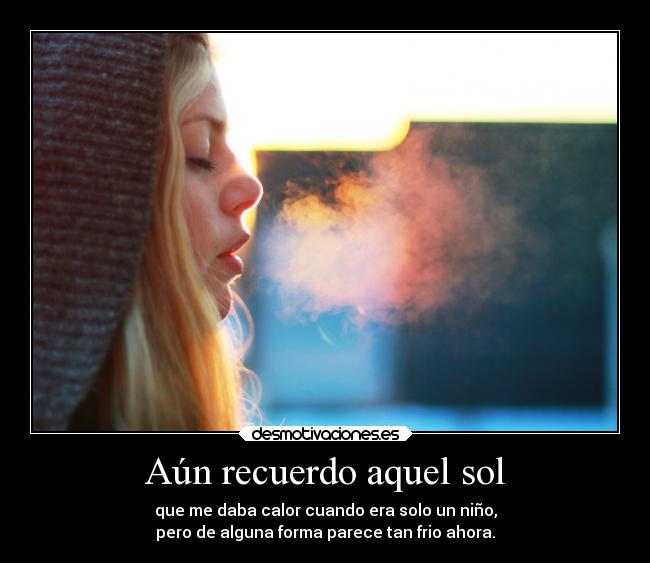 Aún recuerdo aquel sol -