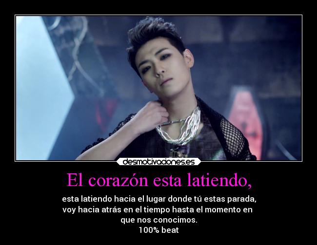 carteles corazon musica kpop one hundred percent desmotivaciones