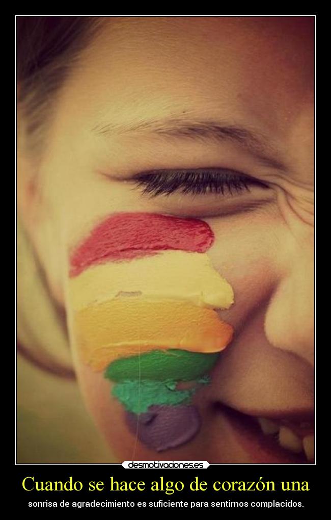 carteles corazon sonrisa alma agradecimiento desmotivaciones