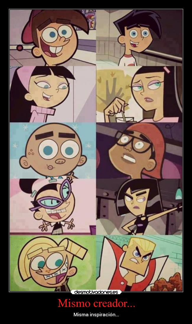 Mismo creador... - Misma inspiración...