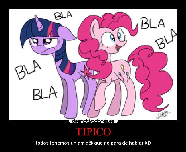 TIPICO - todos tenemos un amig@ que no para de hablar XD