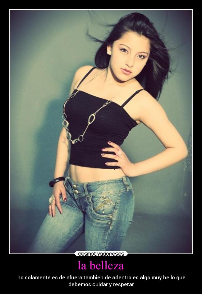 la belleza -