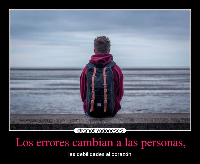 carteles debilidad desmotivaciones errores desmotivaciones