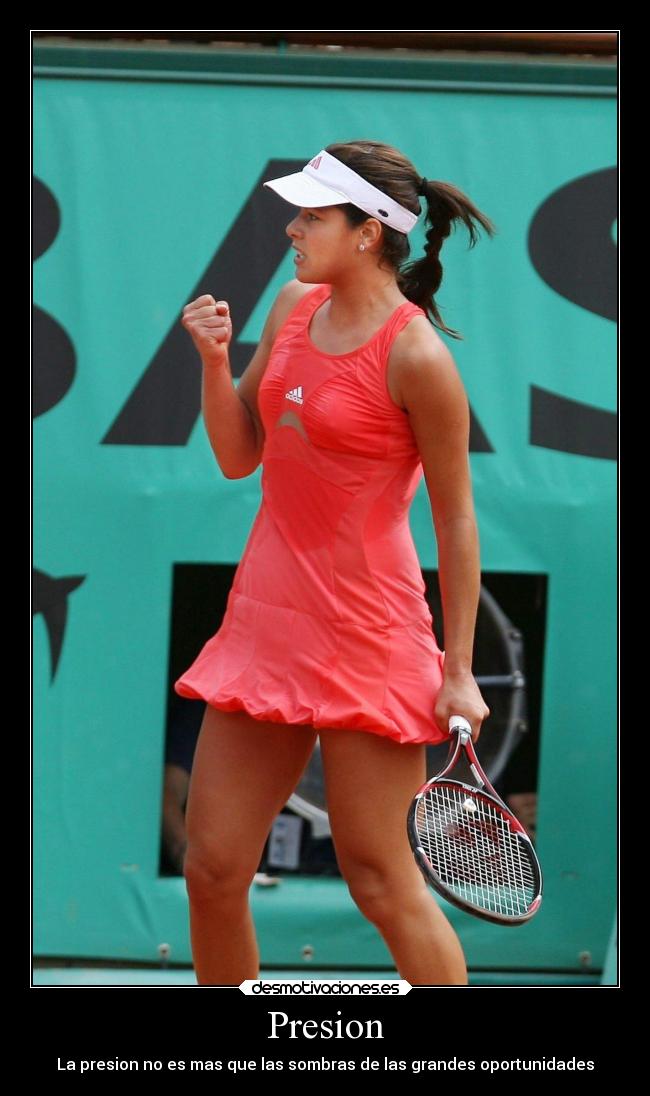 Presion - La presion no es mas que las sombras de las grandes oportunidades