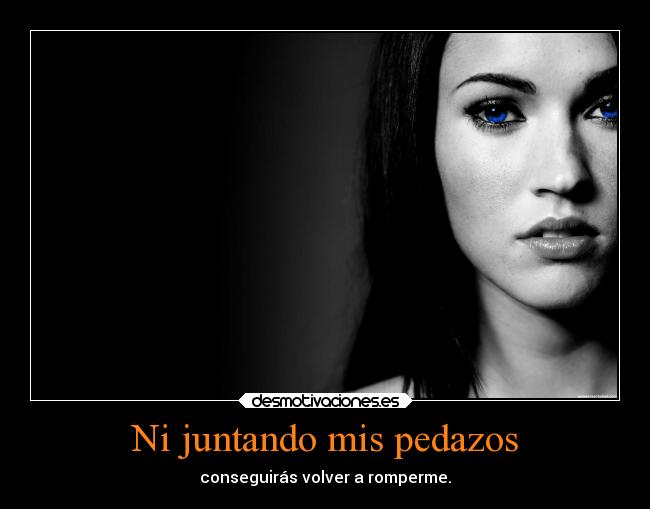 Ni juntando mis pedazos -