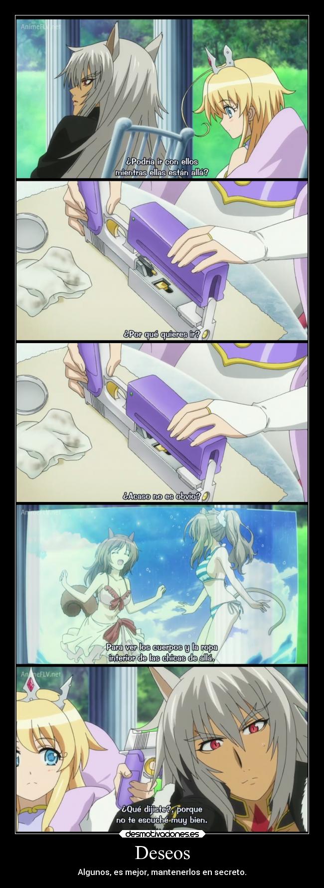 Deseos - Algunos, es mejor, mantenerlos en secreto.