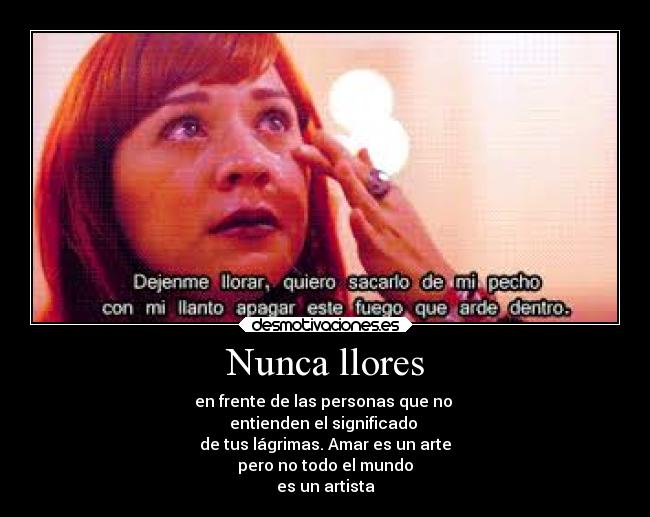 Nunca llores - 
