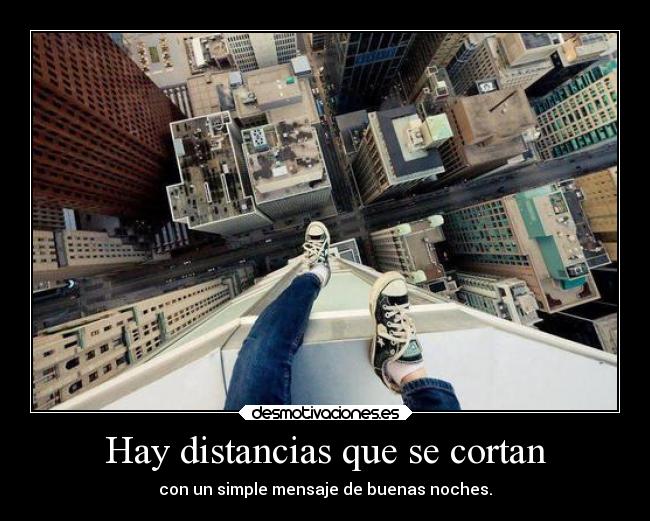 Hay distancias que se cortan - 