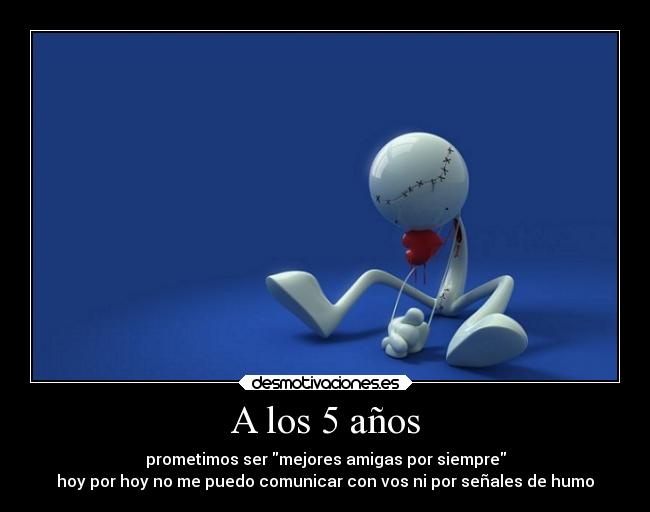 A los 5 años -
