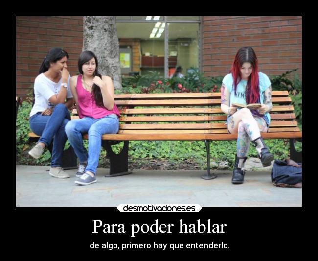 Para poder hablar - 