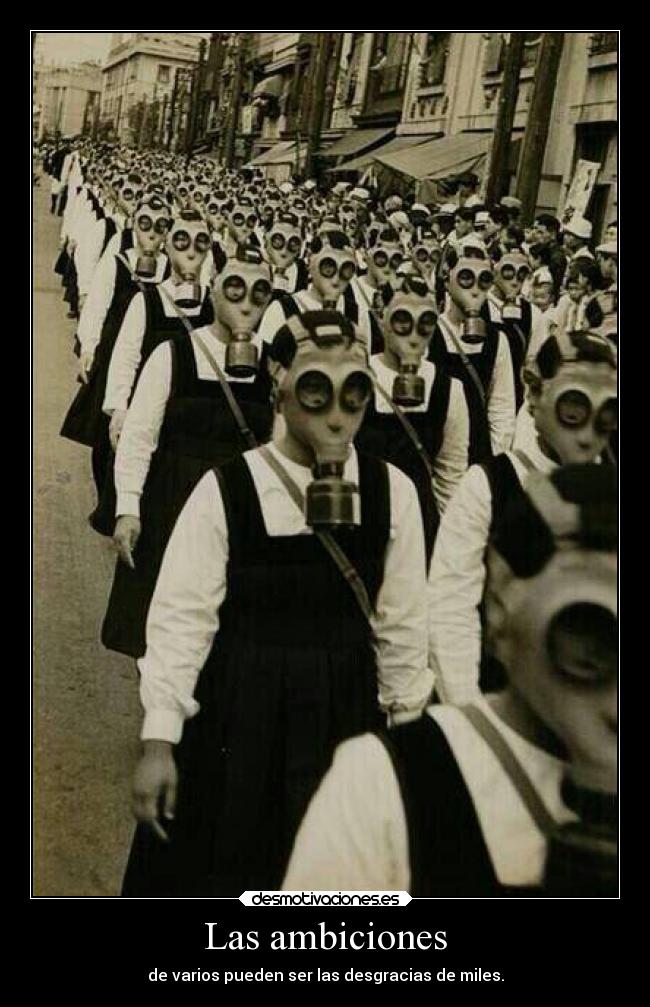 Las ambiciones - 