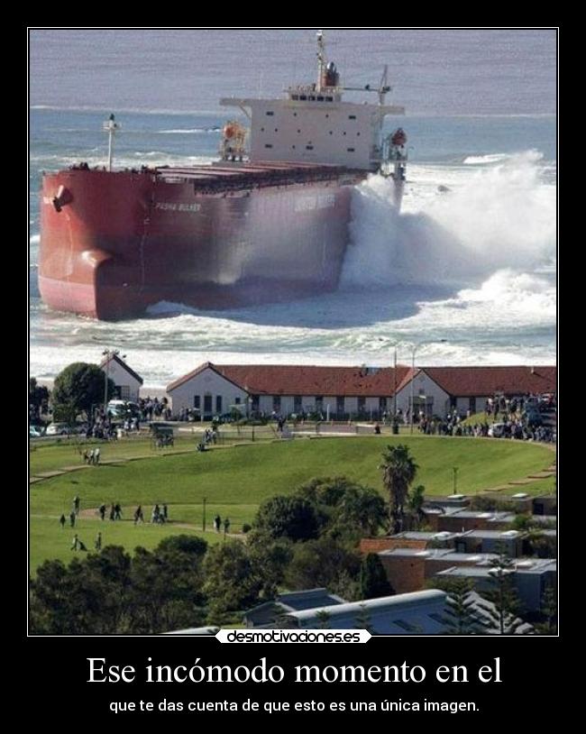 Ese incómodo momento en el -