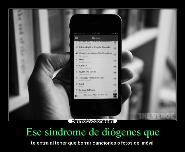 Ese síndrome de diógenes que - 