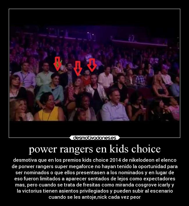 carteles desmotivaciones power rangers megaforce icarly fresas nikelodeon antes eras chevere desmotivaciones