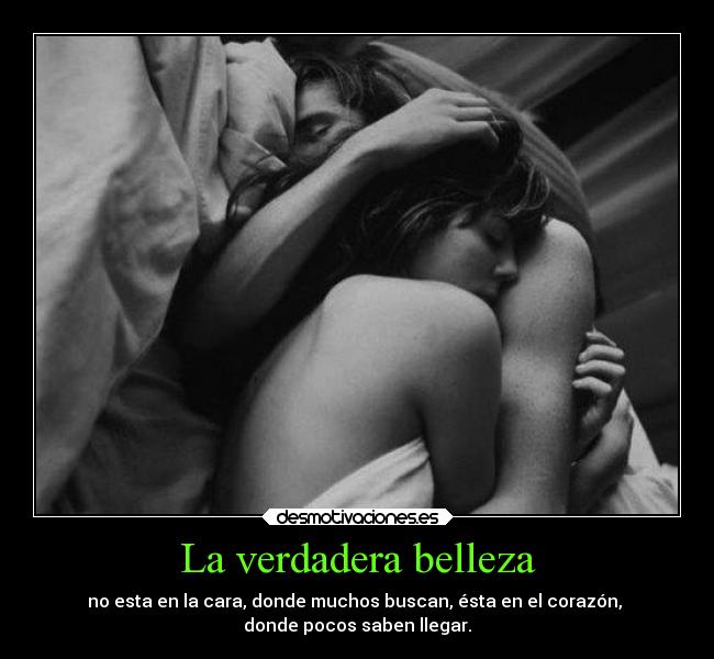 La verdadera belleza -