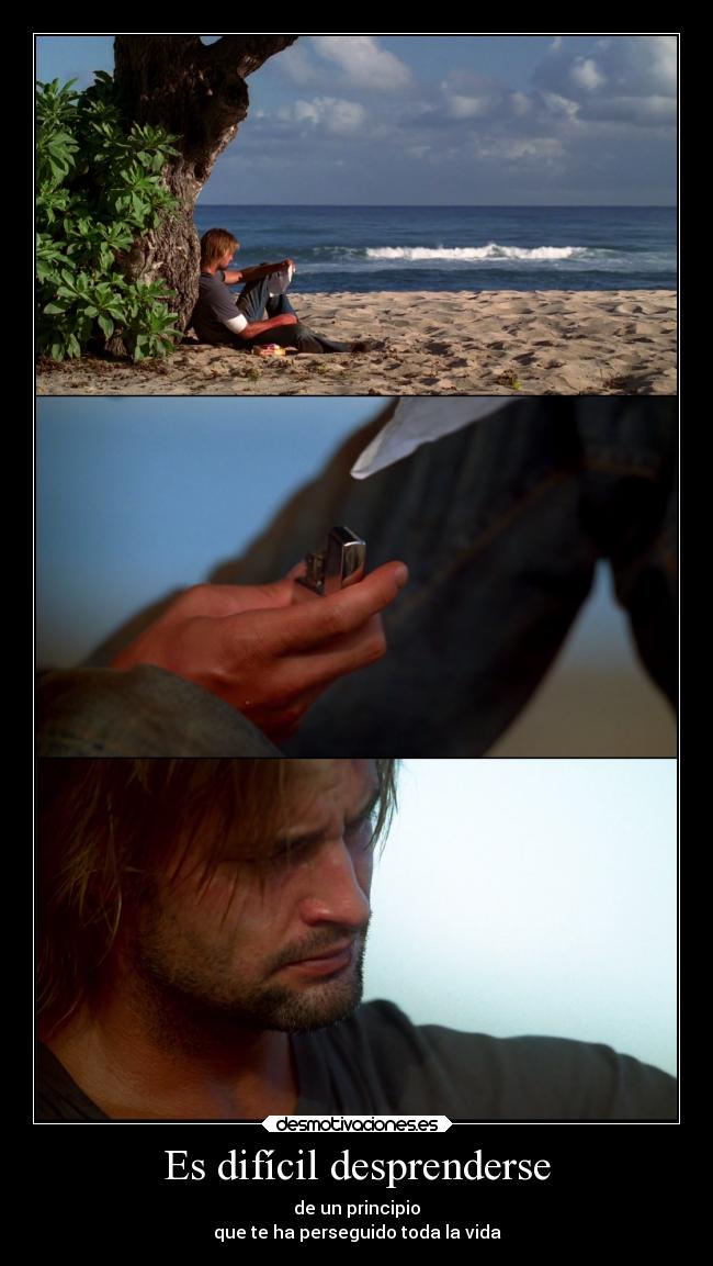 Es difícil desprenderse - 