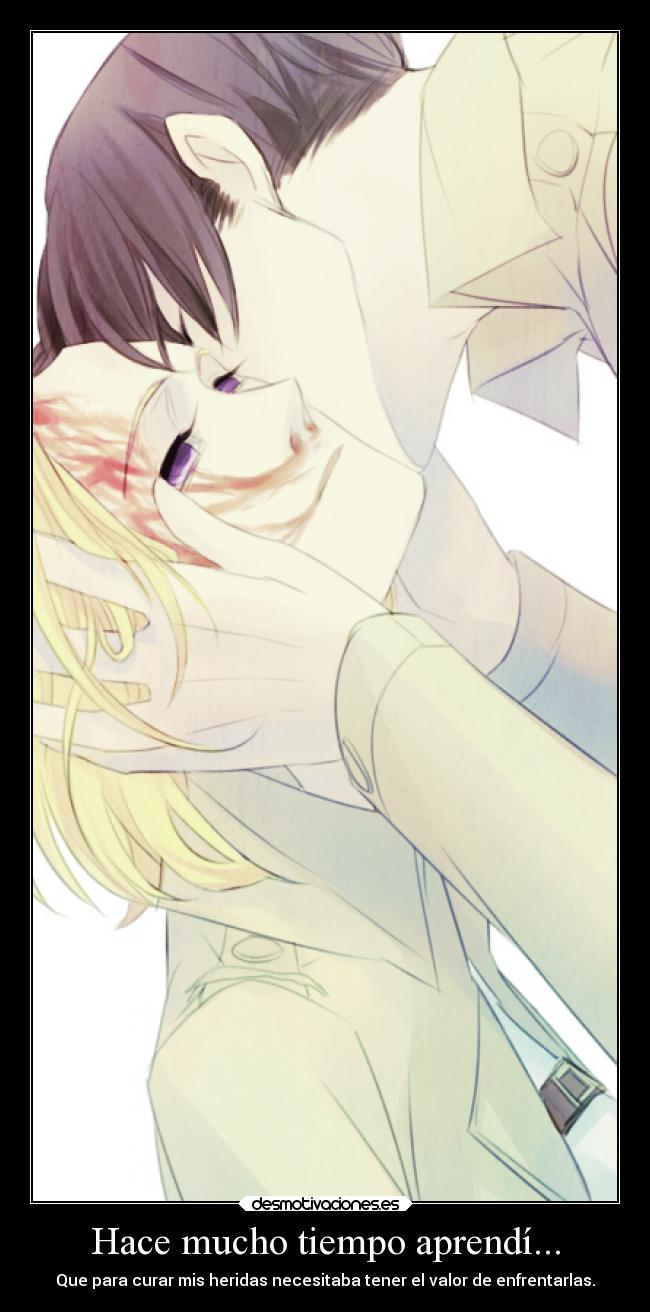 Hace mucho tiempo aprendí... -