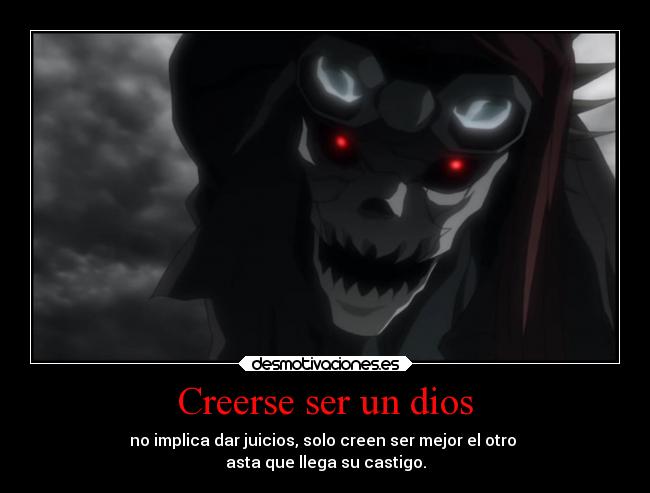 carteles dios guerra dios alma anime death note todos creen ser mejor que otro desmotivaciones