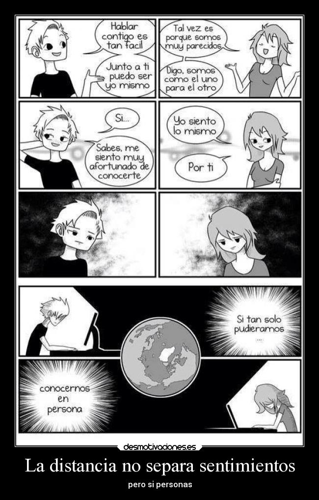 La distancia no separa sentimientos -