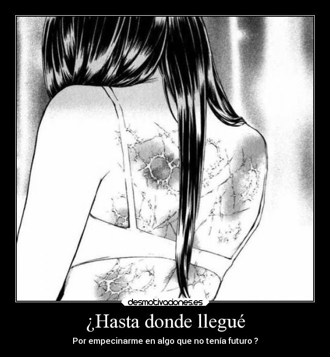 ¿Hasta donde llegué -