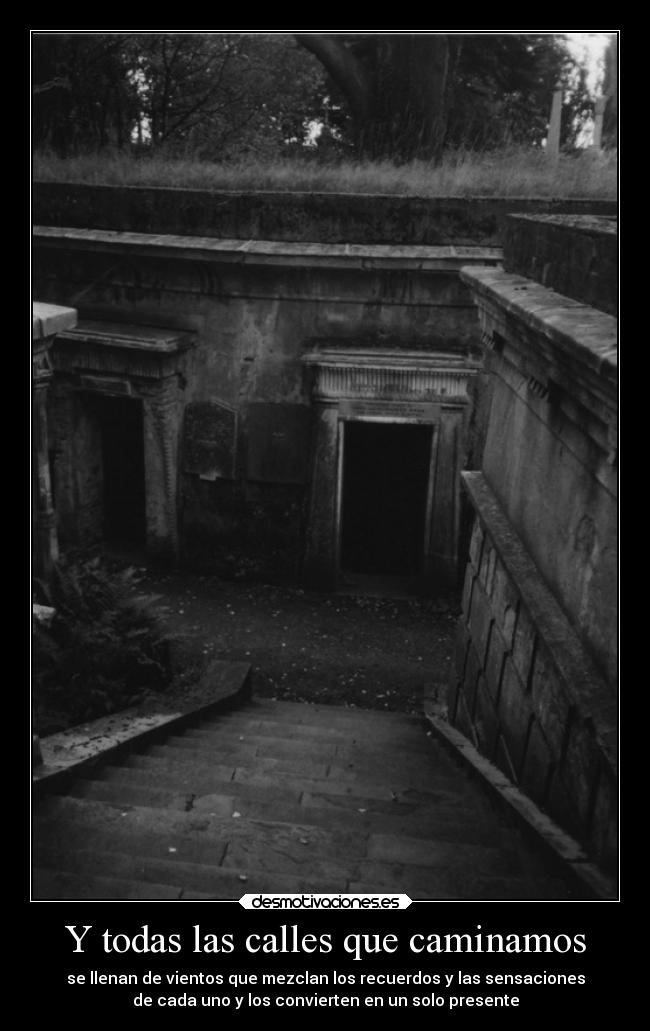 Y todas las calles que caminamos -