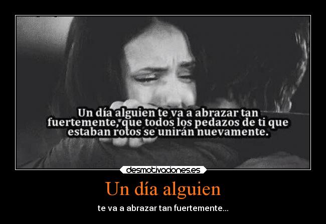 Un día alguien -