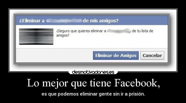 Lo mejor que tiene Facebook, - 