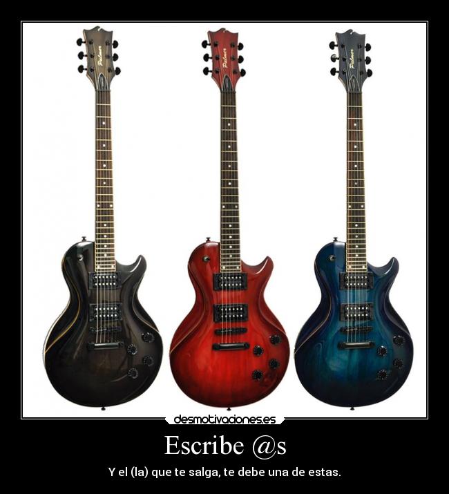 Escribe @s - Y el (la) que te salga, te debe una de estas.