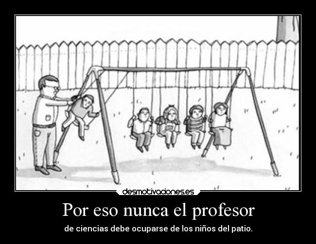 Por eso nunca el profesor - 