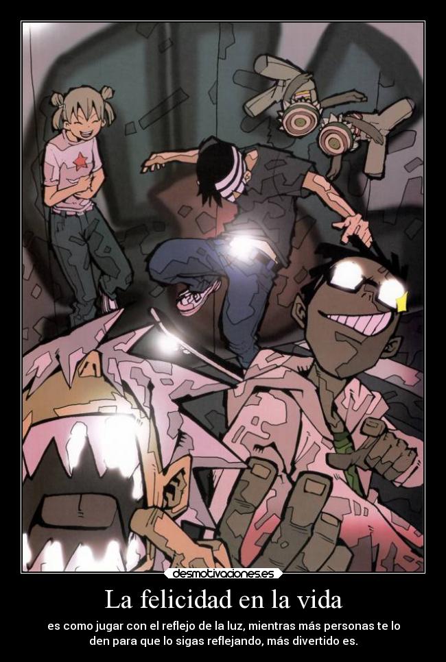 La felicidad en la vida -