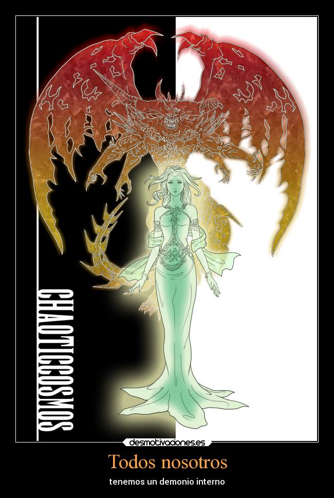 Todos nosotros - tenemos un demonio interno