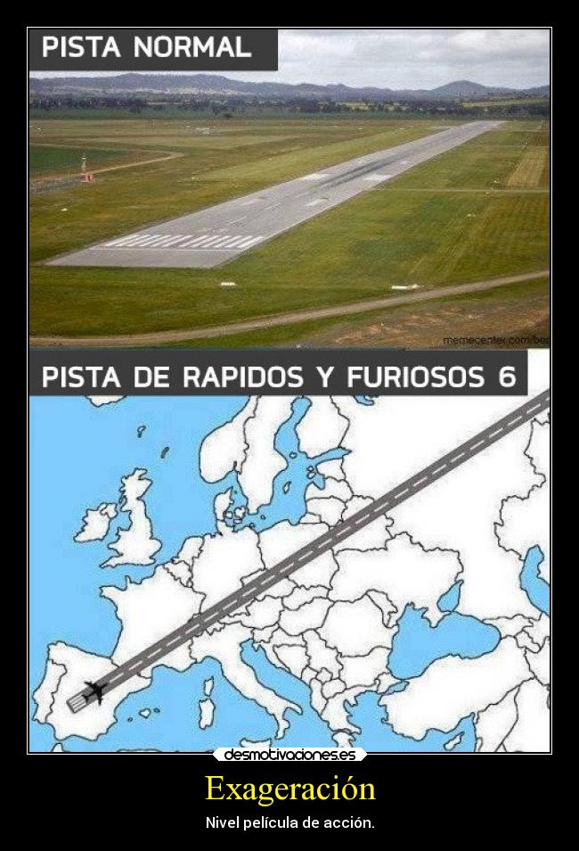 carteles frases graciosas imposible internet facebook cine fast and furious exageracion desmotivaciones