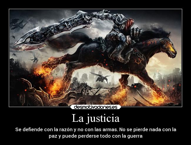 carteles frases guerra videojuegos darksiders war redgame desmotivaciones